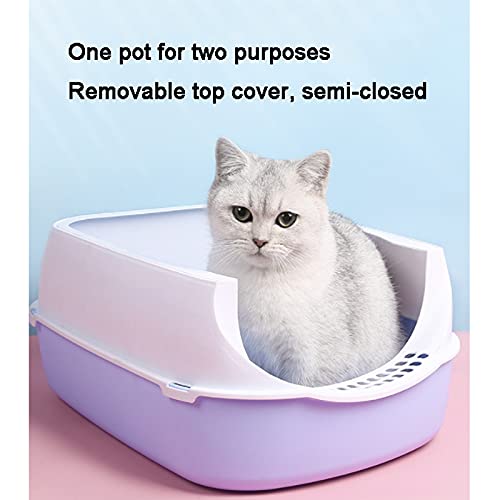 Maison de toilette chat pliable multifonctionnelle verte lavable - 5
