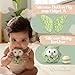 New Baby Gift Basket 21-Piece Set | Refined Newborn Baby Gift Set for Boy & Girl | Gender Reveal Gifts & New Mom Gifts Bundle | Essential Newborn Toys & Acc. Included in Elegant Keepsake Magnet Box