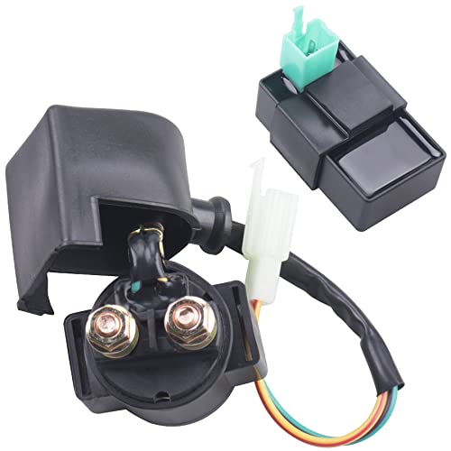 Solenoid Starter Relay 5 Pin AC CDI Box For 50cc 70c 90cc 110cc 125cc