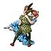 Enesco Disney Showcase Peter Pan Carrying Wendy Darling Figurine, 8.26 Inch, Multicolor