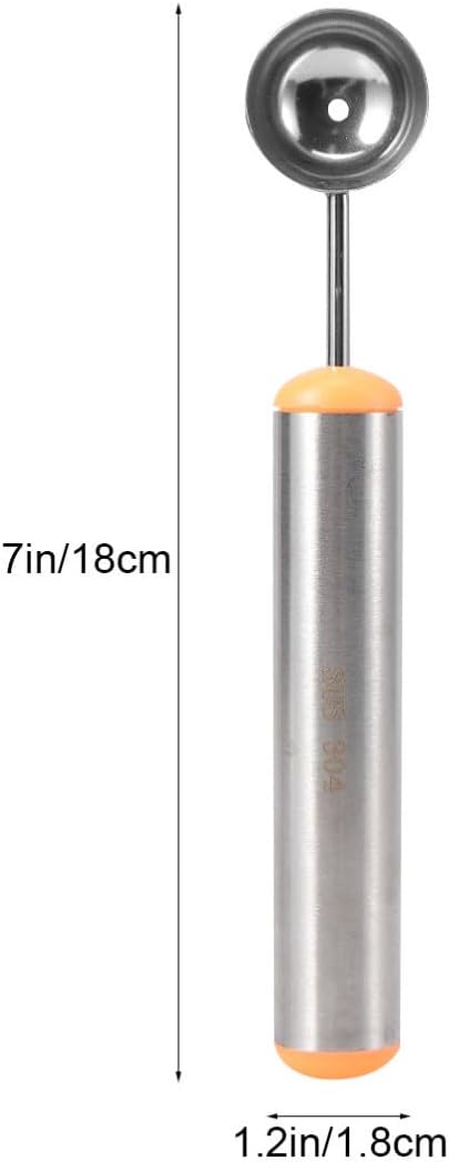Fruit Scoop Cutter 304 Stainless Steel Tool for Uniform Balls