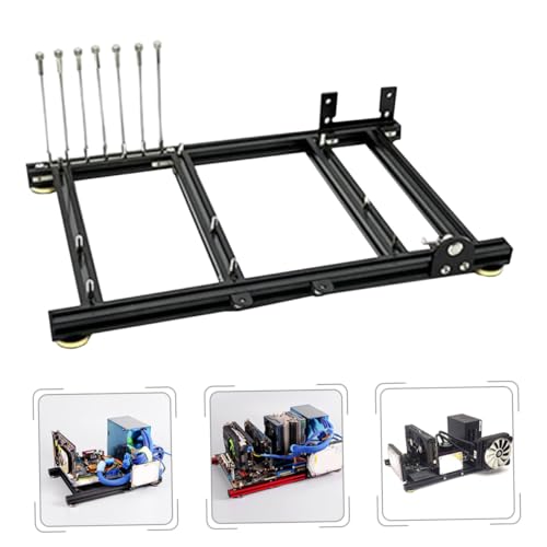 Soporte para CPU Abierto con Diseño Espacioso Negro miniatura 6