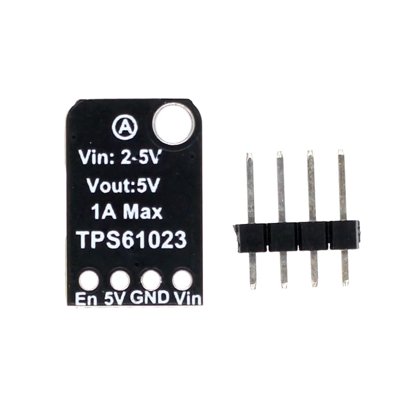 Convertitore Boost, TPS61023 DC 2V-5V a 5V Modulo Alimentazione Step Up con Pin Maschio XH2.54-4P