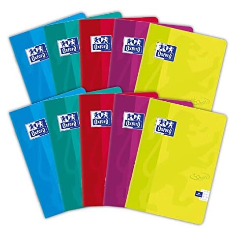 Cuaderno Oxford Touch A6, 48 hojas, 10 unidades Cover
