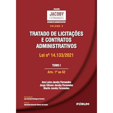 Capa do livro Tratado de Licitações e Contratos Administrativos: Lei No 14.133/2021 Tomo I Arts. 1o ao 52