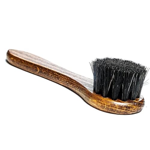 Collonil 6" German Horsehair Application Brush Applies Polishes & Creams For Leather Shoes Handbags #TOP2