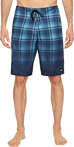 Image of O'Neill Men's Santa Cruz Plaid Boardshort