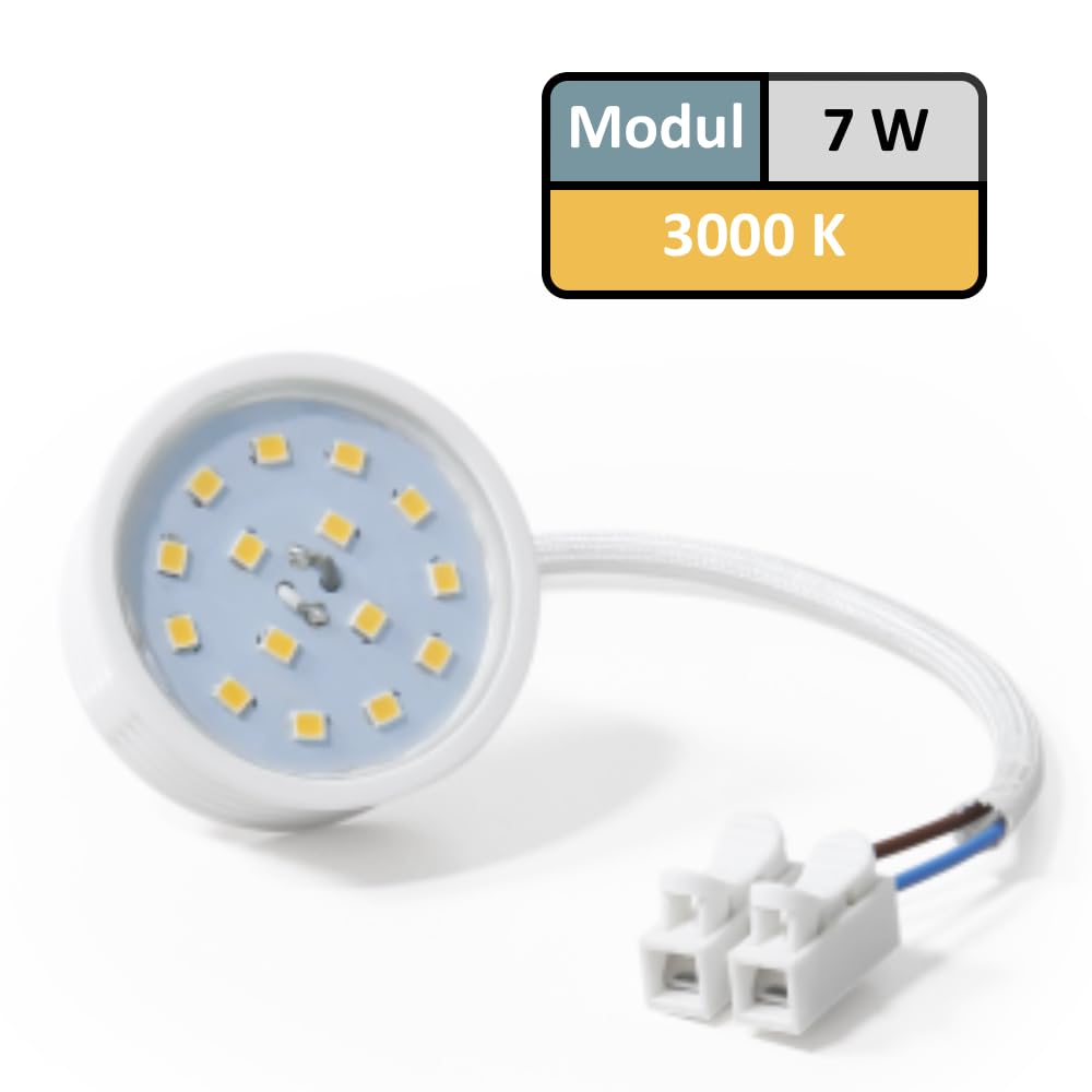 230V Leuchtmittel SMD LED Modul 10 x 7W 470lm Warmweiß 3000K Ersetzt 70W Halogenleuchtmittel