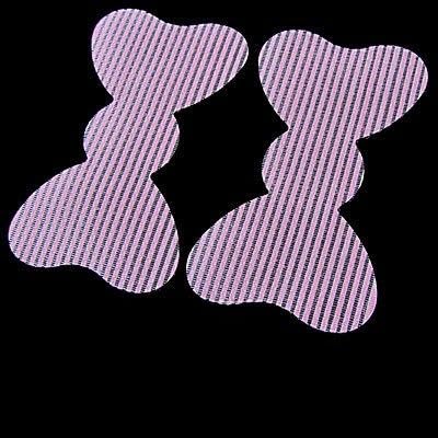 Ruilogod Forma rosa bowknot de nylon Hoja cofa magia de pelo 2 piezas