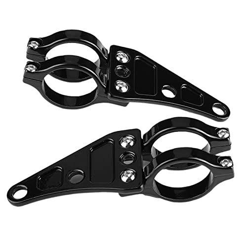 Soporte de faros de motocicleta de alta resistencia para horquilla 6