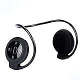 auricular bluetooth radio fm Tres modos se pueden cambiar libremente: haz doble clic en el botón del interruptor para realizar el cambio libre del modo Bluetooth y el modo de tarjeta IF. Micrófono integrado, puedes hablar con manos libres. La distancia de transmisión puede alcanzar los 10 metros (sin obstáculos). Relájate y disfruta de la música mientras trabajas y haces ejercicio en casa.