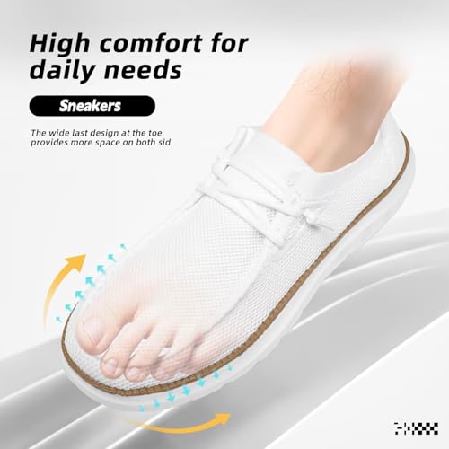Mens Boat Loafers Slip-on Casual Mesh Walking Shoes Business Oxfords Sneakers Work Lightweight Comfortable Soft Sole3