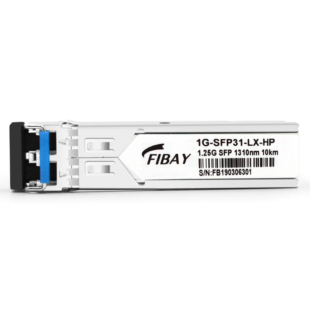 1000BASE-LX/LH SFP Optical Transceiver Module Compatible with HPE Aruba J4859D J4859DCM JL746A ProCurve J4859C J4859B J4859A 1310nm 20km DDM Duplex LC SMF