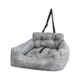Cama de viaje para cachorros, asiento de coche plegable para perro, cojines de arnés de seguridad, tapete interior para maletero de vehículo, comodidad de verano e invierno, accesorio de viaje