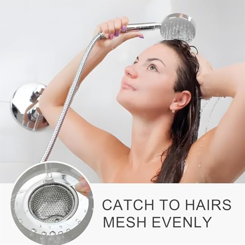 2-Pack Coladores para Lavabo Cocina 4.4" Acero Inoxidable miniatura 6