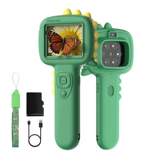 Microscopio per Bambini, Thinkaroo 2 in 1 Portatile Fotocamera e