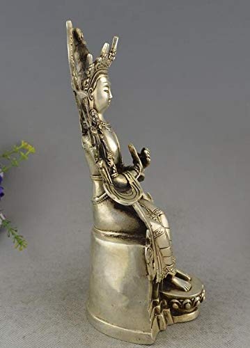 チベット仏教　仏像　女神像　台付き Amazon.co.jp: Ebros チベット仏教 神 双対性 Arya Khadiravani