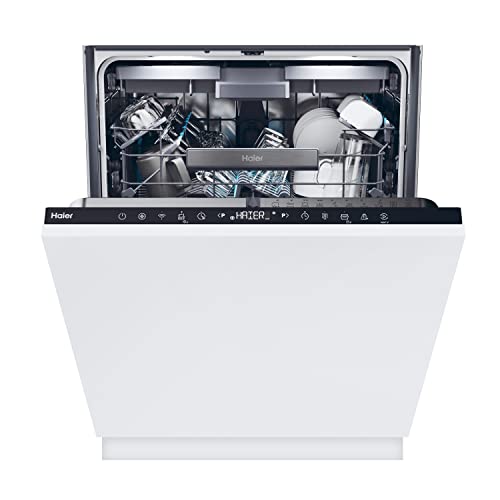 Haier Washlens Plus XI 6B0S3FSB Lave-vaisselle intégré 60 cm, moteur Inverter, 16 couverts, 3...