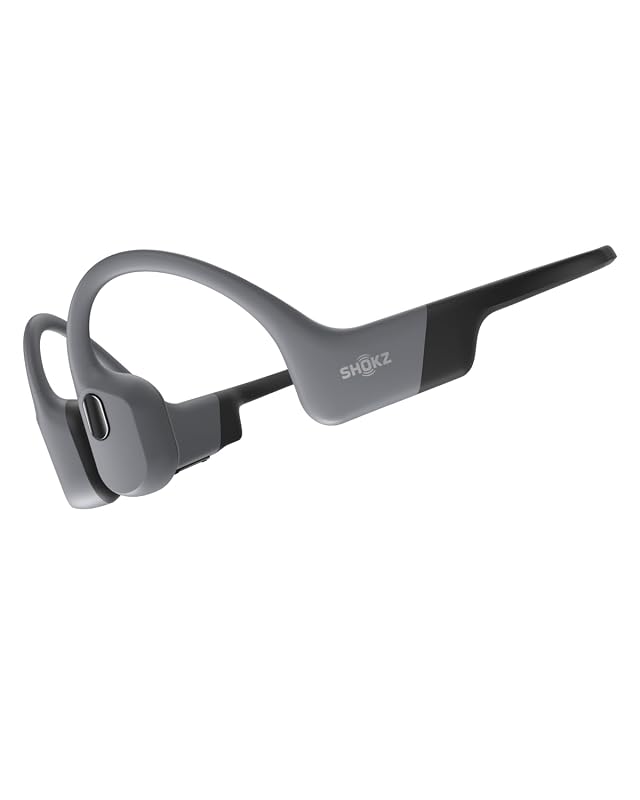 SHOKZ OpenSwim Pro - Open-Ear Bluetooth MP3 Bone Conduction Sport Headphones Swimming Headphones IP68 Waterproof Grey