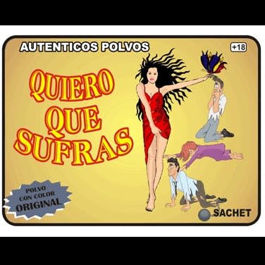 Polvo Especial Quiero Que Sufras