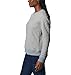 Columbia Women's Lodge Quilted Crew, Light Grey Heather, X-Large