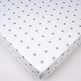 Baby Comfort Sábanas de algodón para cunas, 90 x 40 cm, va