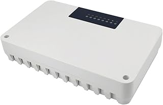 Intelligenter Heizungsregler, Mehrzonen-Zentralsystem, 5/8-K-Thermostat-Nabe, elektrische Stellantriebssteuerung für Bodenwasserheizungsventil, Weiß, 177 x 110 mm (5)