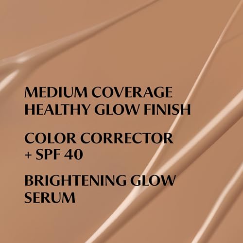 Image of IT Cosmetics CC+ Nude Glow SPF 40 - Medium Coverage Foundation, 2% Niacinamide + Hyaluronic Acid Brightening Glow Serum, Lightweight Up to 24H Hydration, Normal to Dry & Mature Skin - 1.08 fl oz