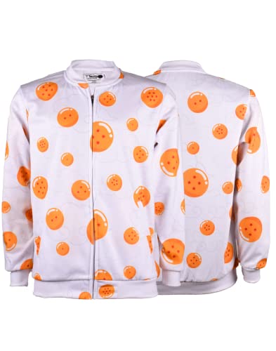 Image of Fans Army White Colour Printed Bomber Jacket