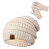 Option de Cadeau Sincère: Conçu pour apporter de la , l'ensemble bonnet et gants est un cadeau merveilleux pour la famille, les partenaires et les amis pendant les saisons festives. Il assure confort et diffuse de la chaleur à chaque moment précieux. Ce présent sincère est idéal pour partager de la tendresse et renforcer les liens lors des rassemblements festifs. Offrir ce set bonnet et gants pour femmes est un geste aimant, parfait comme cadeau pour Noël ou autres fêtes, en élégance