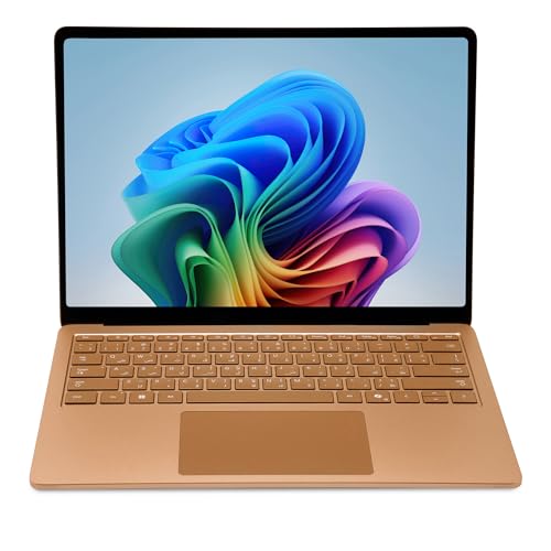 Microsoft Surface Laptop 13.8"| 10 Core | Copilot+PC | 120Hz Touch Display | Snapdragon X Plus |16GB RAM | 512GB SSD | Dune| UAE TRA Version | English/Arabic Keyboard