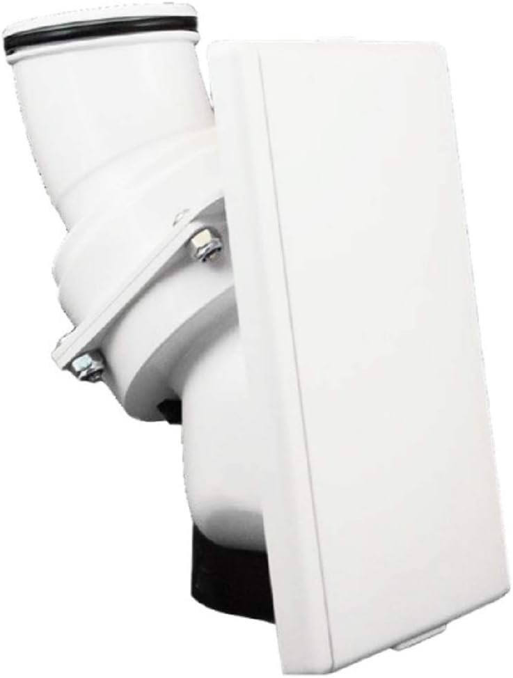 HideAHose Central Vacuum Valve and Trim Kit White 5000 Series