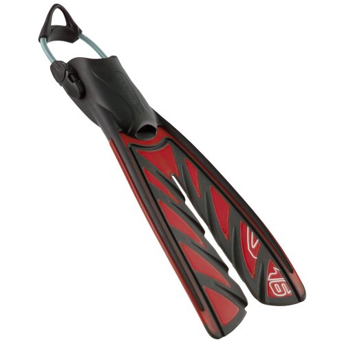 Oceanic Vortex V-16 Split Dive Fin - Spring Heel Strap