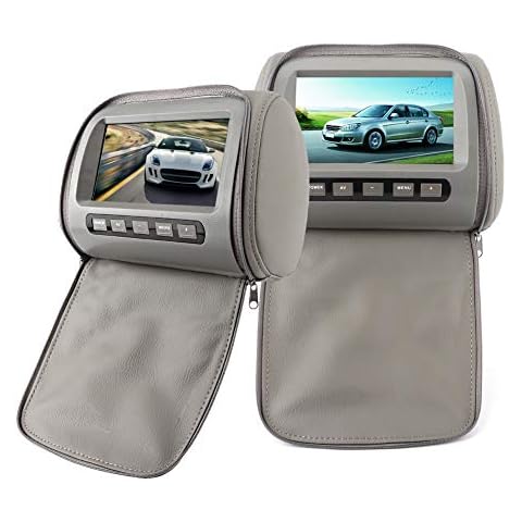 KIMISS Car Headrest LCD Video Player Cover
