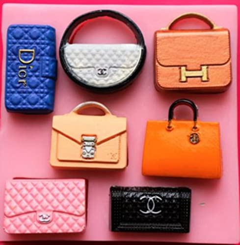 Molde De Silicone Bolsa De Marcas Famosas RB247