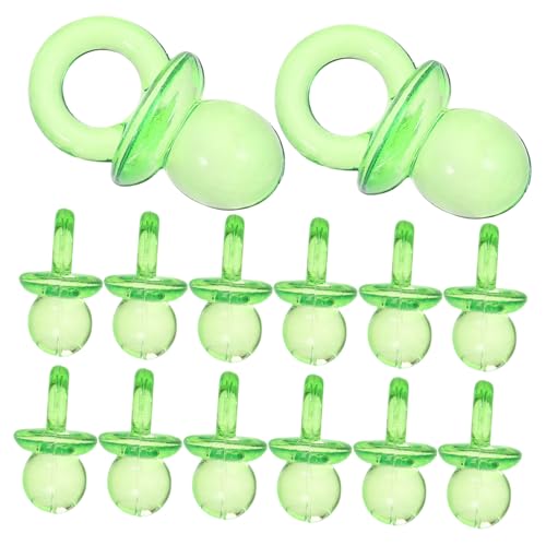 CIYODO Diy Baby Shower Decor Mini Pacifier Decorations Gender Reveal Bag Fillers 100 Mini Pacifiers 2 Packs Adorable