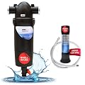 Hardless NG4L Whole House Water Filter & Under The Sink Water Filter - Salt-Free Softening, Comes w/ 3/4" Inlet/Outlet, Maintains Essential Minerals, Reduces Chlorine & Sediment, Easy Installation