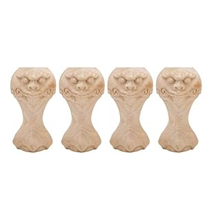 Meubels Houten poten Rubberhouten meubelaccessoires voor bankaccessoires