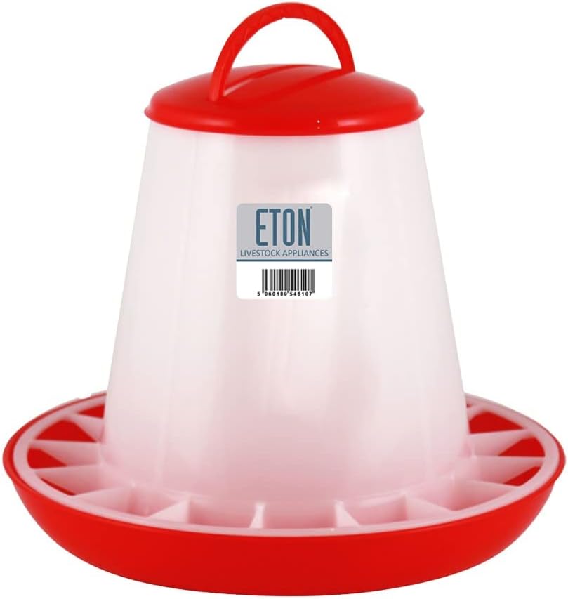 Eton Poultry Plastic Feeder with Handle, 3 Kg