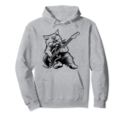 Chitarra Chitarra Cat - Exotic Shorthair Dad Mom Felpa con Cappuccio