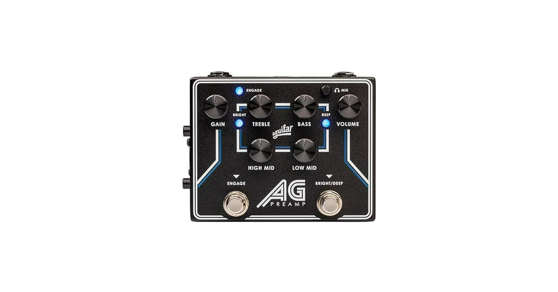 AGUILAR AG PREAMP DI PEDAL ベース用プリアンプ Aguilar AG Preamp/Direct Box | Sweetwater