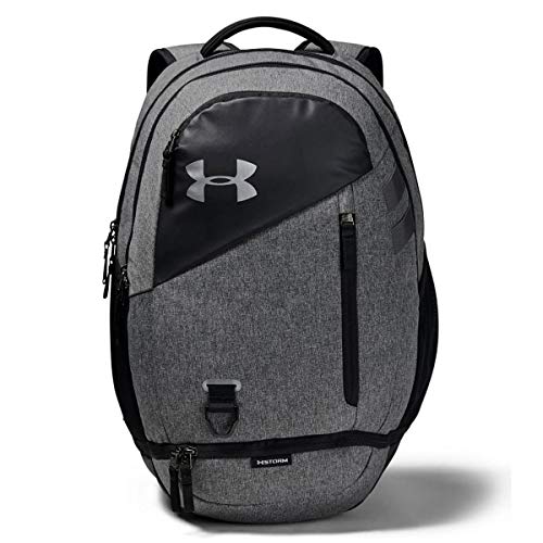 Under Armour Adult Hustle 4.0 Backpack, Black (002)/Black, One Size