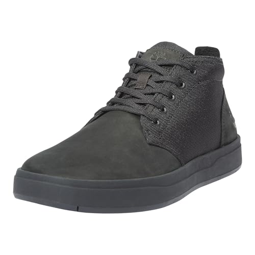 Timberland Davis Square, Herren Chukka Boots, Schwarz (Blackout Nubuck 1),...