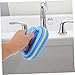 SEWOART Bathroom Cleaning Sponge Set 2 Pack of Kitchen Sponges Scrubbers for Tile Bathtub Non-damaging Sponge Brush Handle