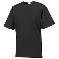 100% combed ringspun cotton, the finest cotton yarn category. Tubular construction. Shoulder-to-shoulder taping. 1x1 rib knit collar. This dense heavyweight fabric is the perfect choice for the best of decoration.