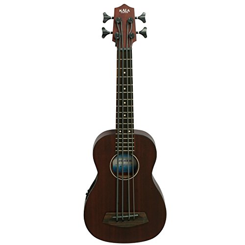 Kala Ka-Ubass-Rumbl-Fs Mahogany Rumbler U-Bass With Gig Bag - Natural #TOP8
