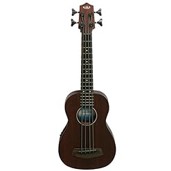 KALA KA UBASS RMBL FS Ukulélé Basse en acajou - Les Beatles, Paul McCartney, John Lennon, RIngo Starr, George Harrison