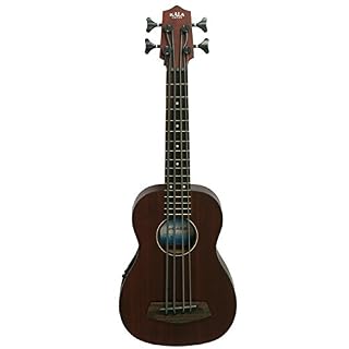 KALA KA UBASS RMBL FS Ukulélé Basse en acajou - Les Beatles, Paul McCartney, John Lennon, RIngo Starr, George Harrison