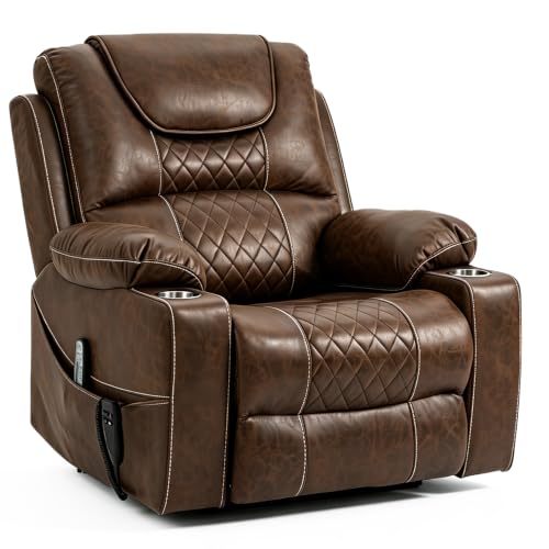 Image of Oversized Power Lift Recliner for Big & Tall, 400 LBS, 25 inch Wide