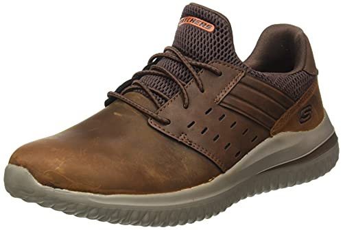 Skechers Delson 3.0 - Ezra Leather Bungee Lace...